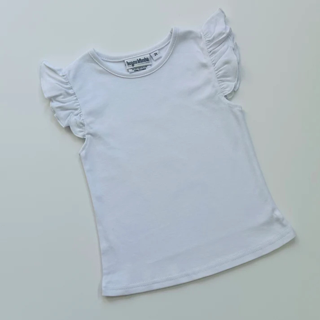 4th of July Flutter Sleeve Tank