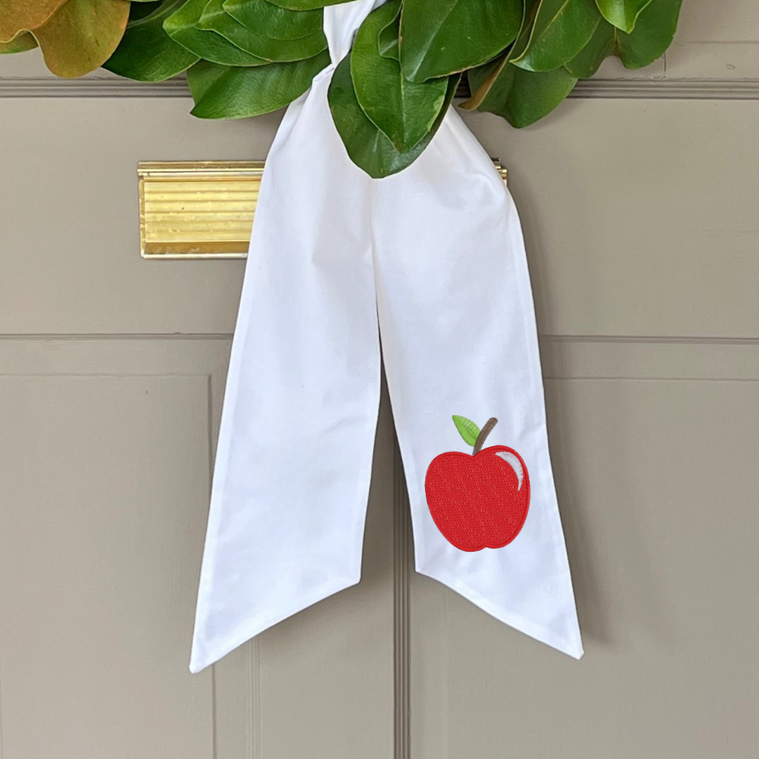Apple Wreath Sash