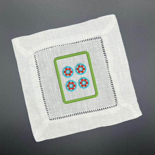 Mahjong Cocktail Napkins