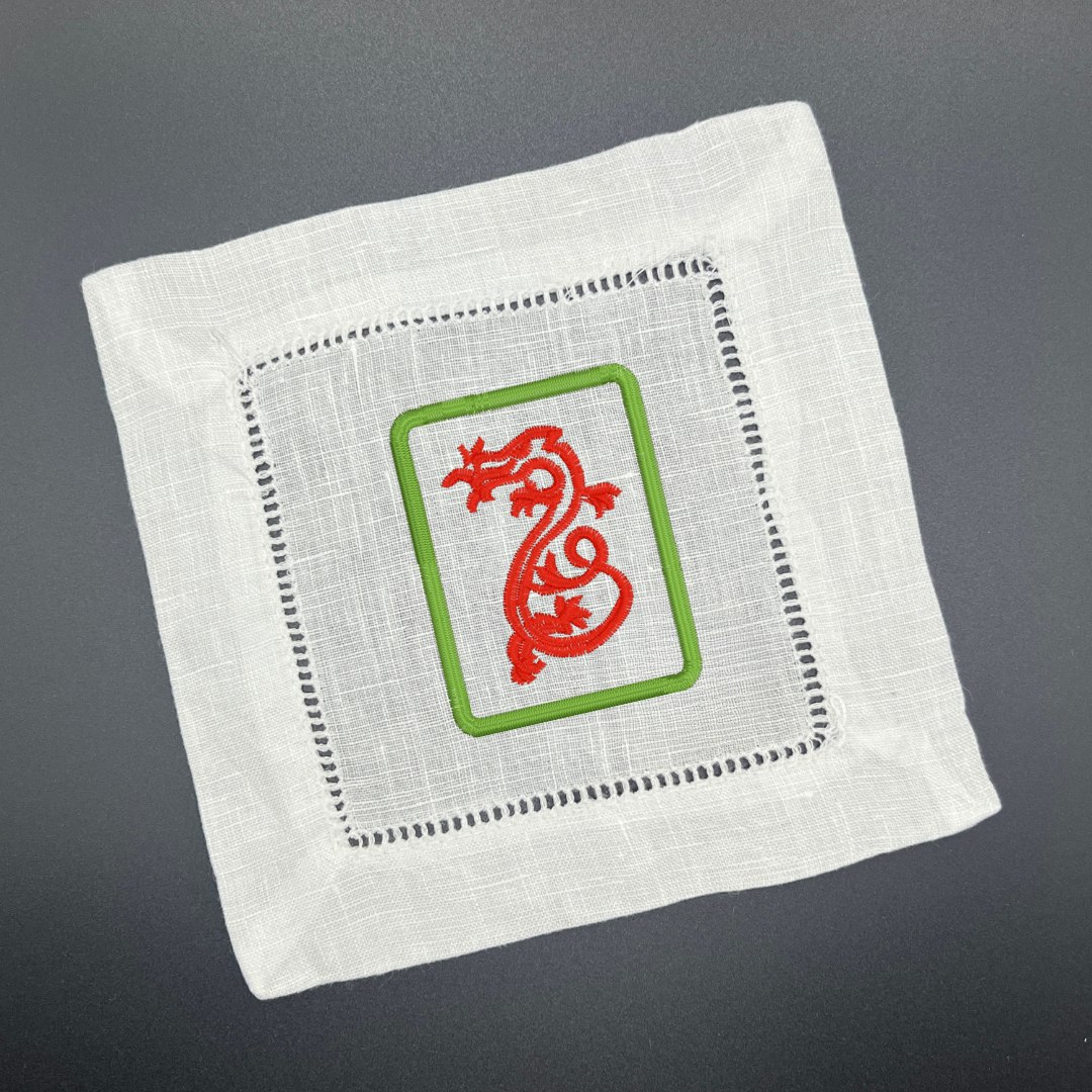 Mahjong Cocktail Napkins