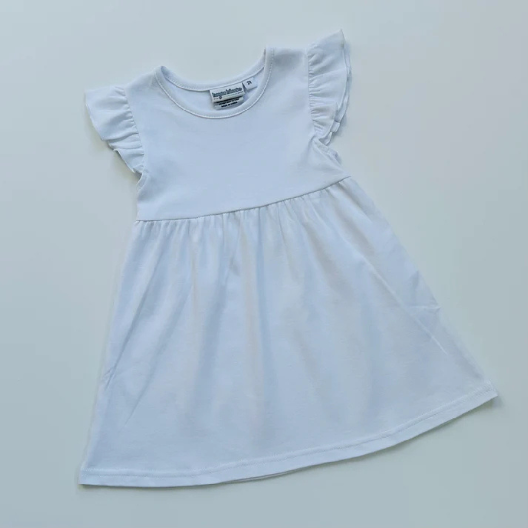 4th of July Flutter Sleeve Dress