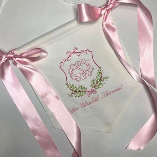 Embroidered Baby Banner