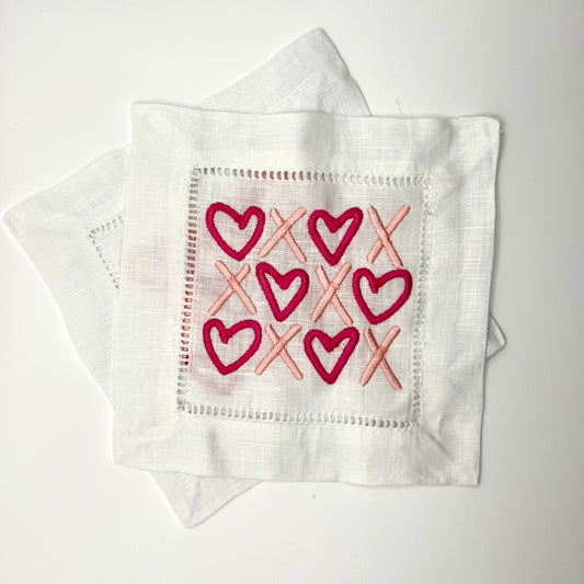 Valentine’s Cocktail Napkins