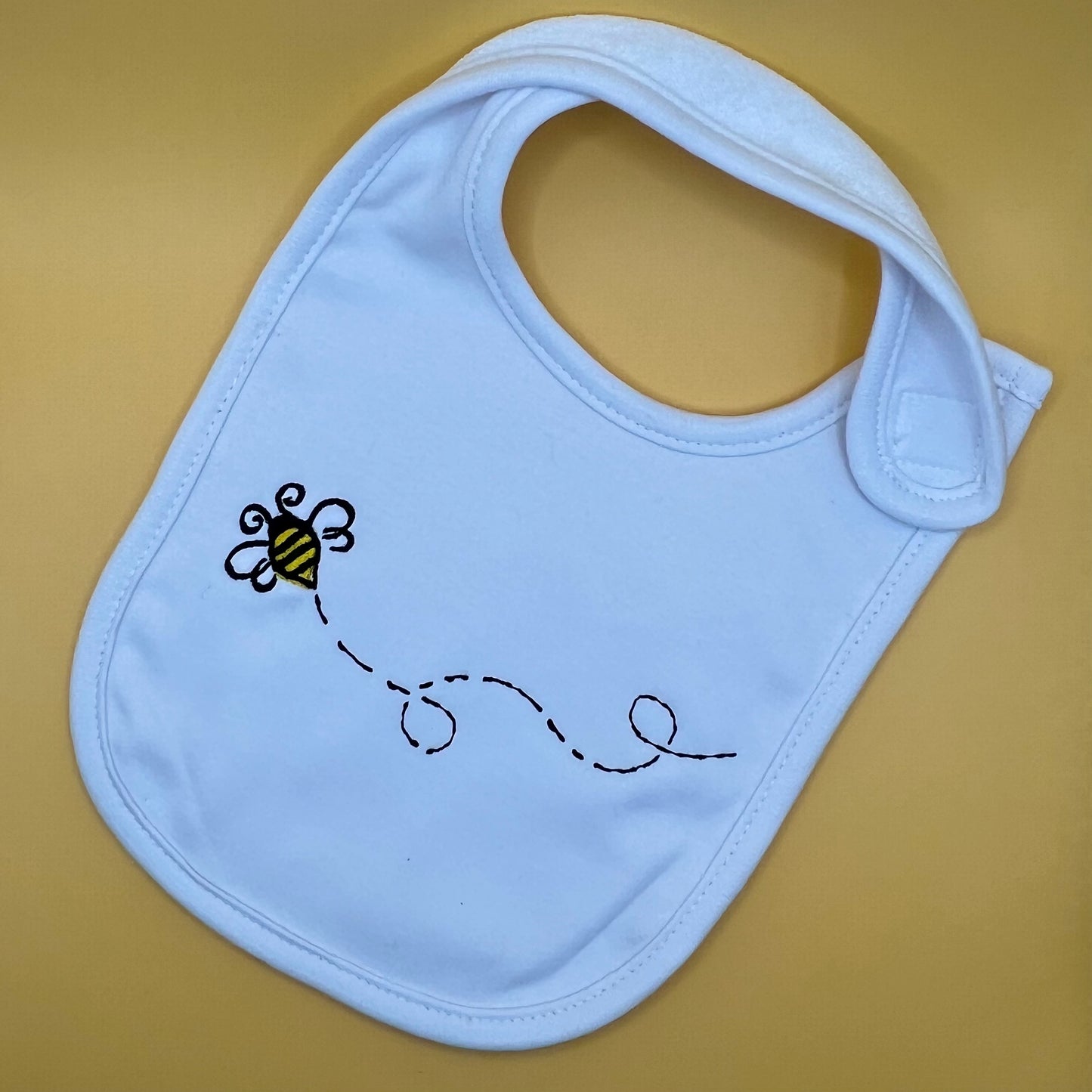 Bumble Bee Burp Cloth