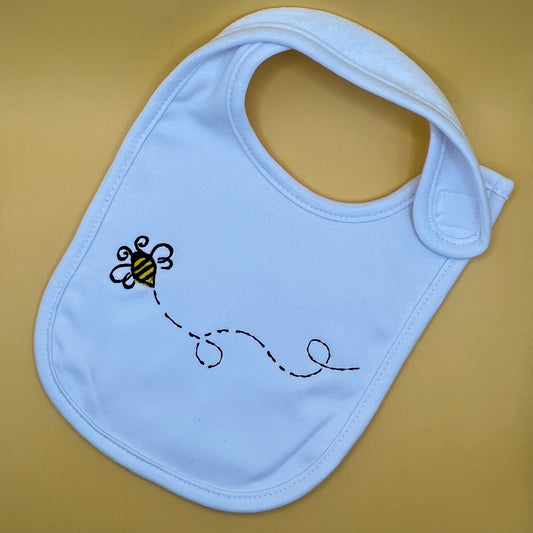 Bumble Bee Burp Cloth