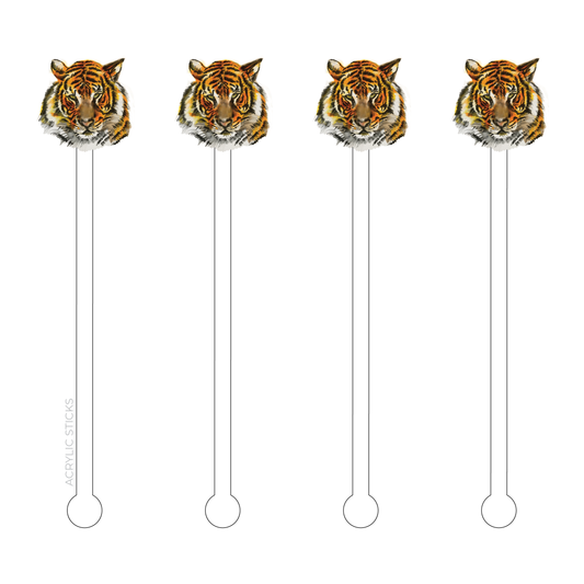 Tiger Acrylic Stir Sticks