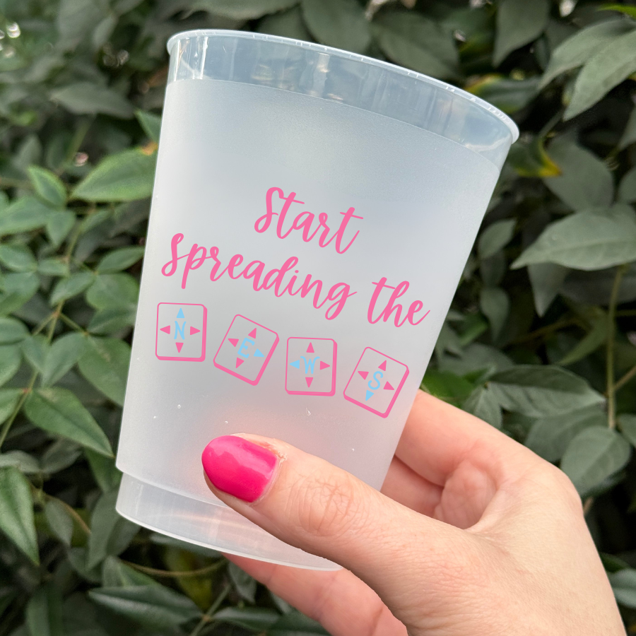 Mahjong Shatterproof Cups