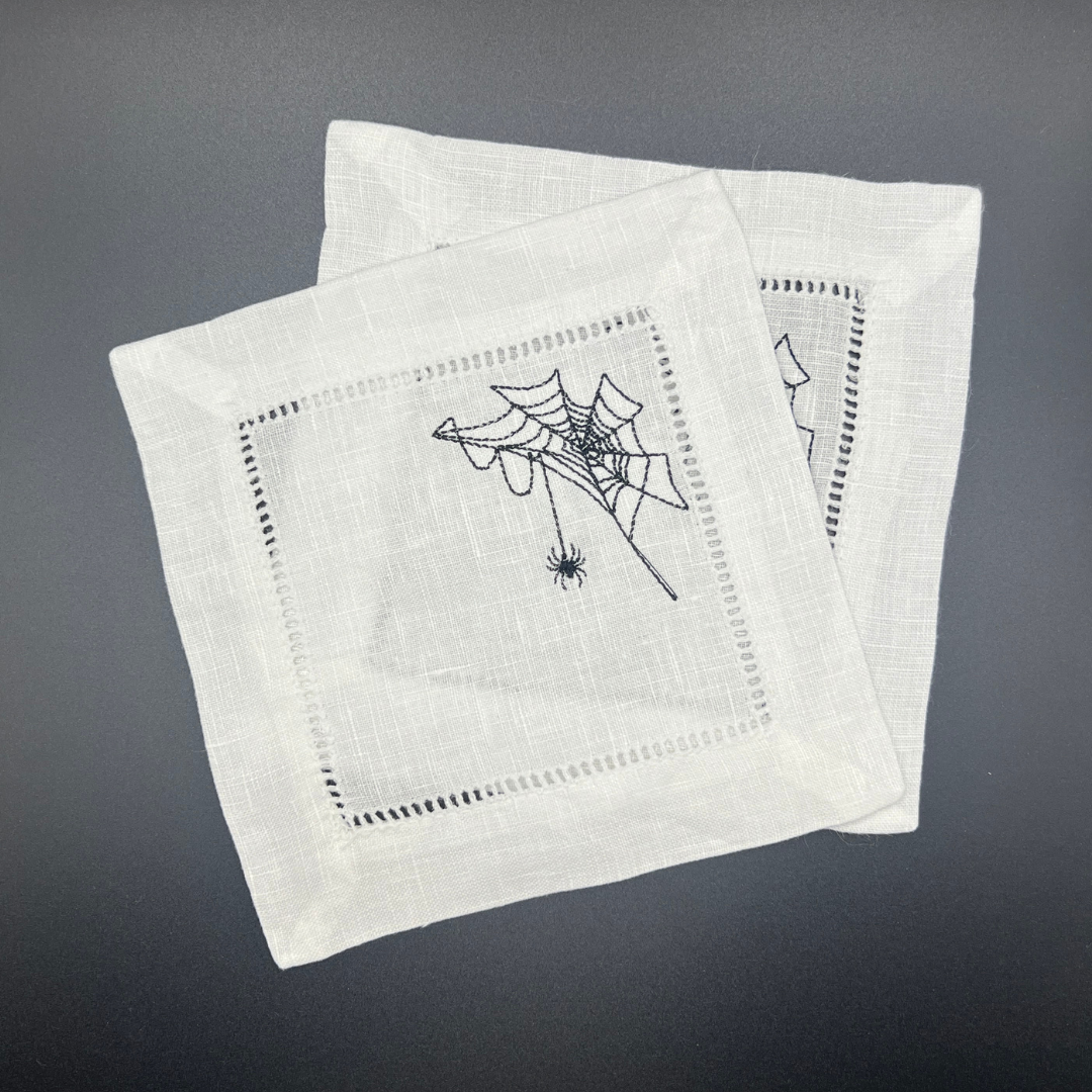 Spider Web Cocktail Napkins