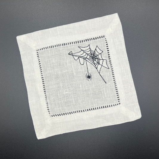 Spider Web Cocktail Napkins