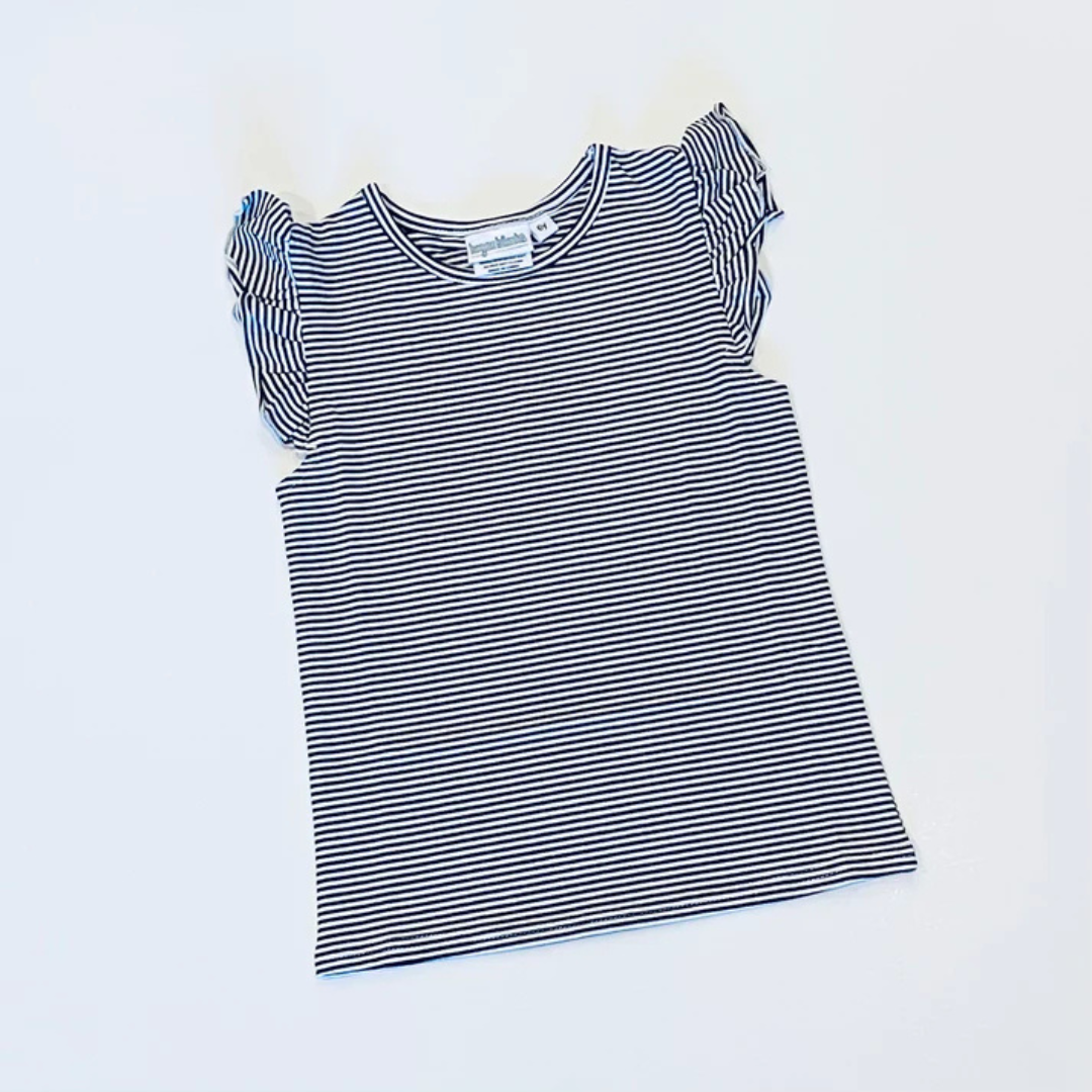 4th of July Flutter Sleeve Tank