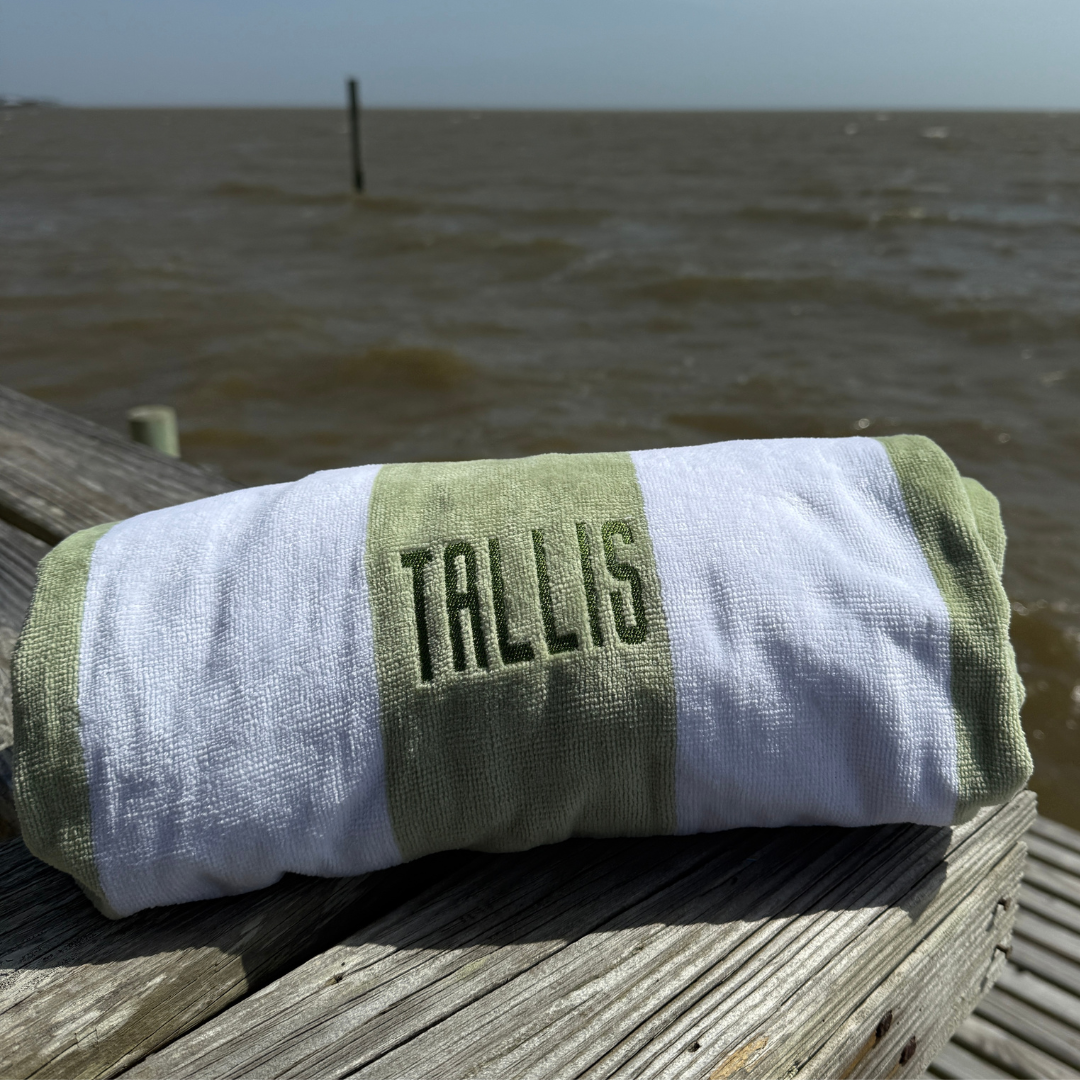 Embroidered Beach Towel