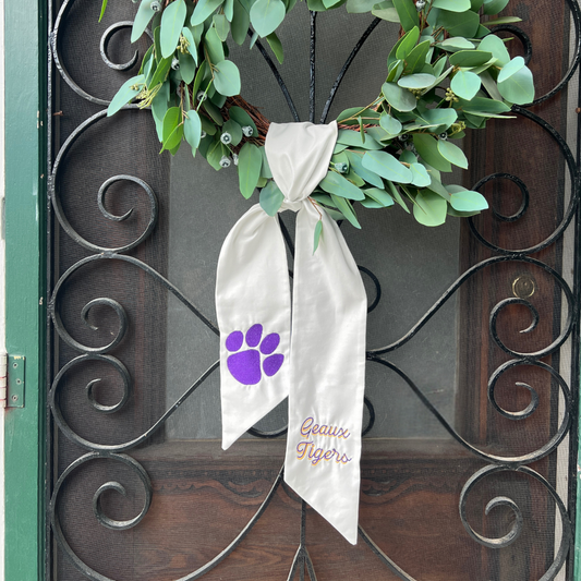 Tiger Wreath Sash