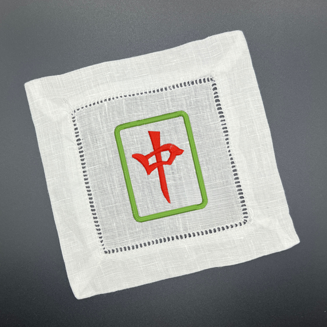 Mahjong Cocktail Napkins
