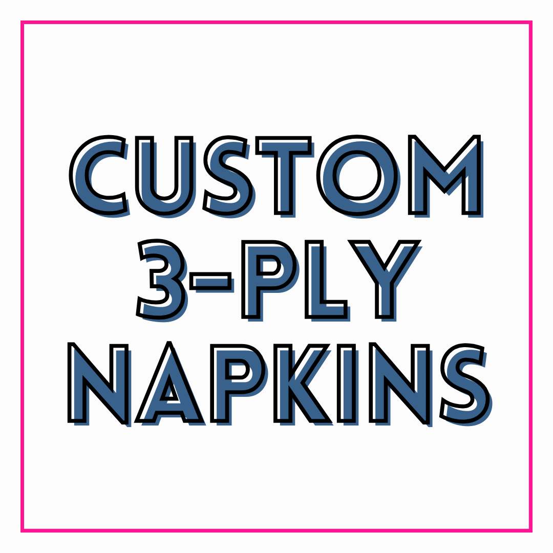 Custom 3-Ply Beverage Napkins