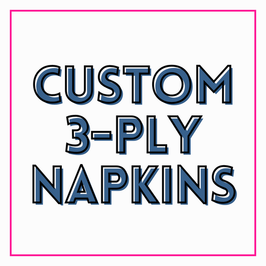 Custom 3-Ply Beverage Napkins