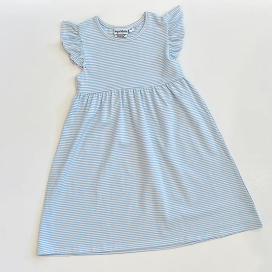 4th of July Flutter Sleeve Dress