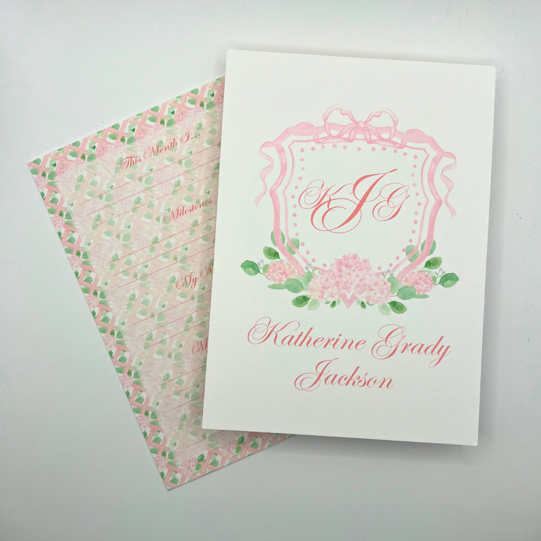 Pink Milestone Month Cards