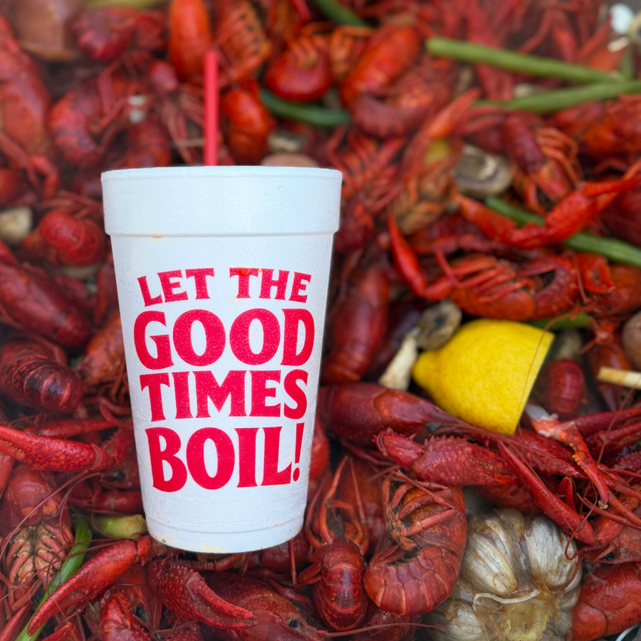 Let the Good Times Boil Styrofoam Cups