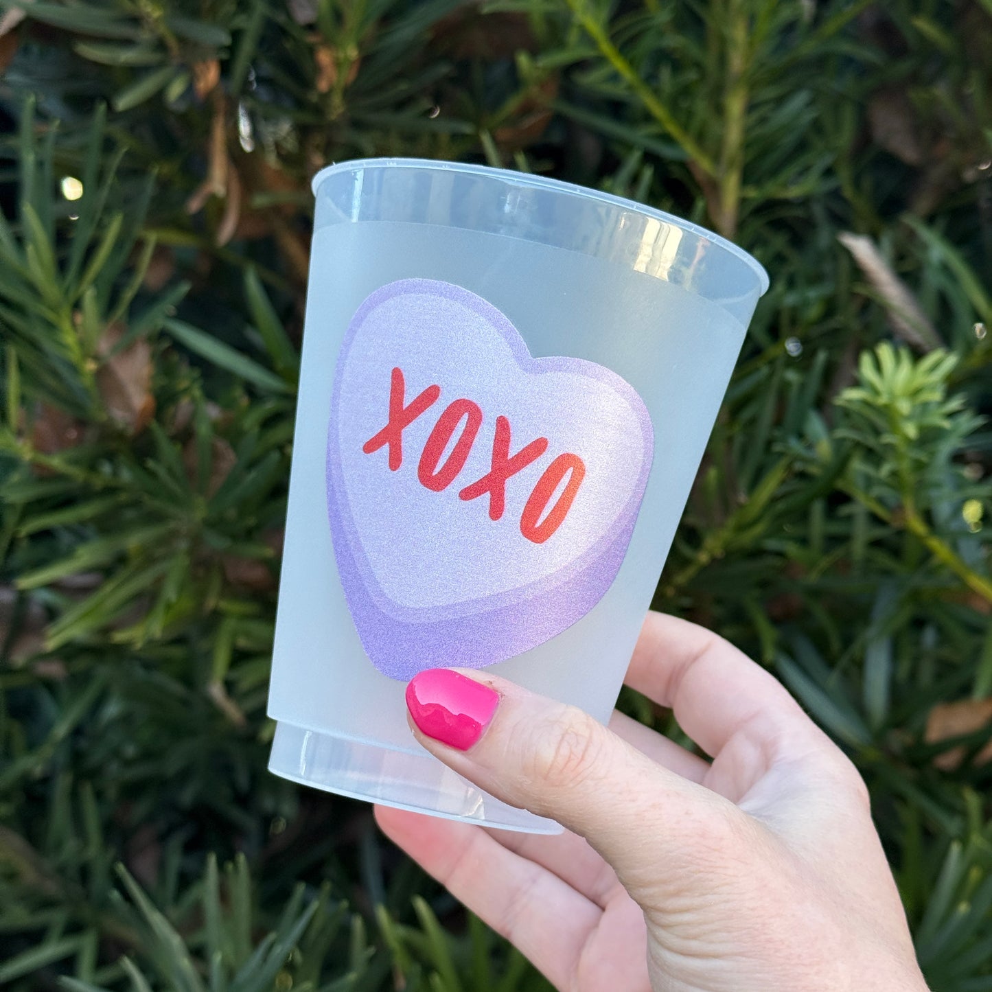 Conversation Heart Cups