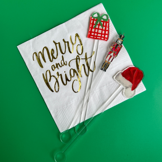 Merry and Bright Napkins