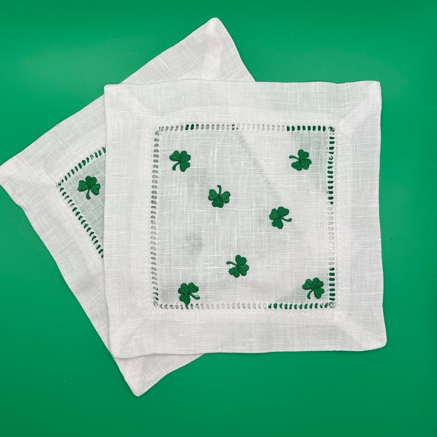 Shamrock Cocktail Napkins