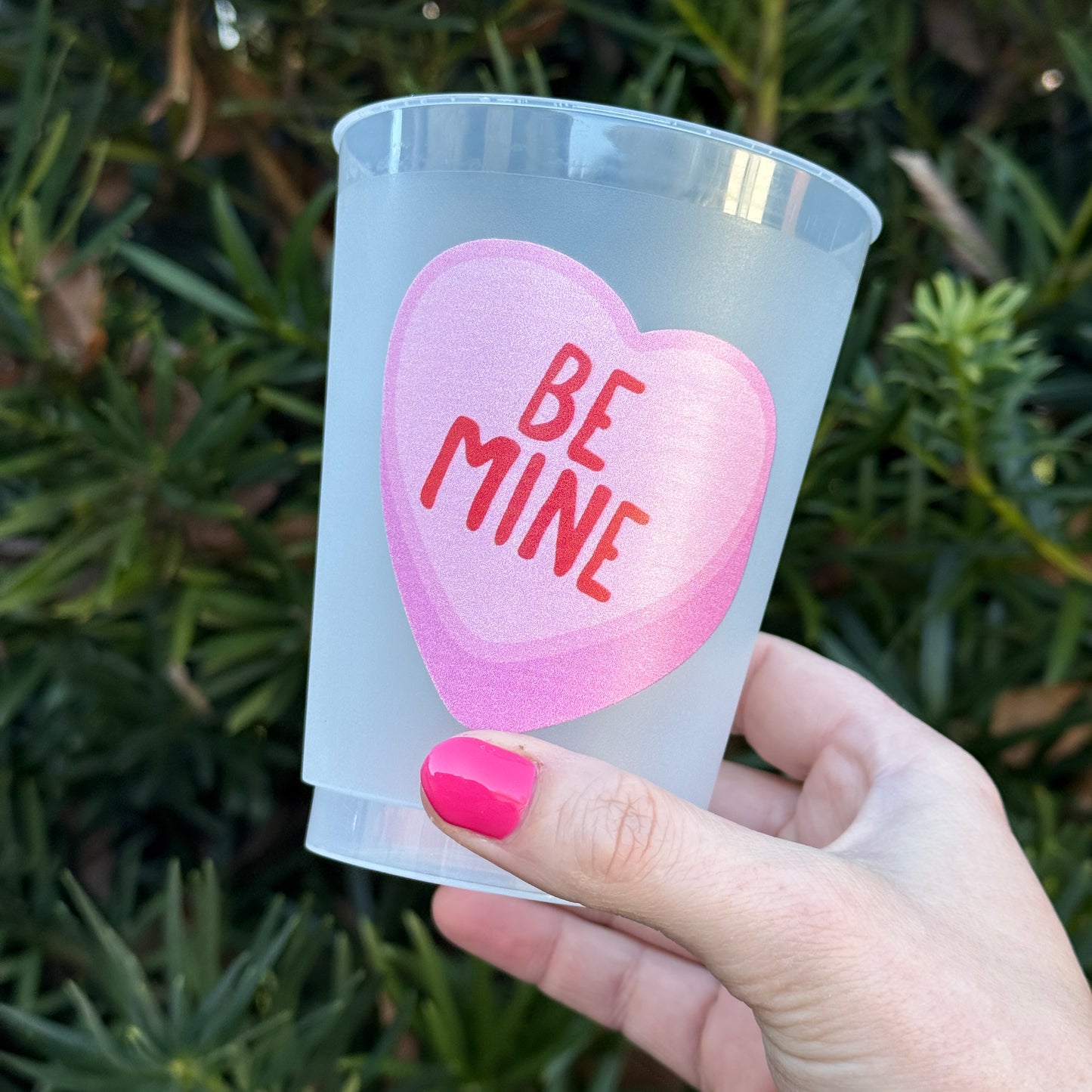 Conversation Heart Cups