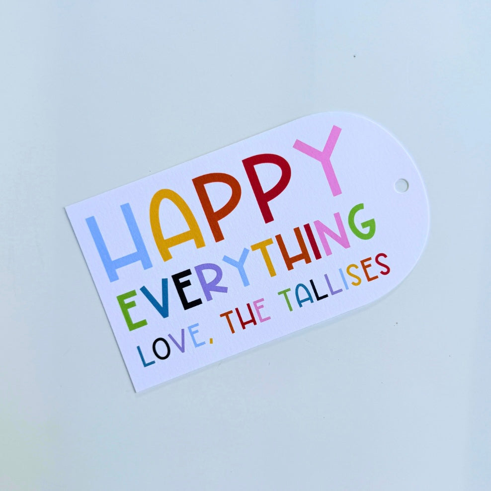 Happy Everything Gift Tags