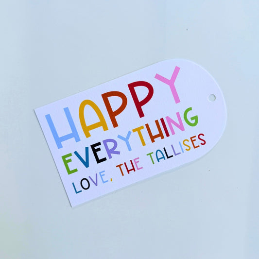 Happy Everything Gift Tags