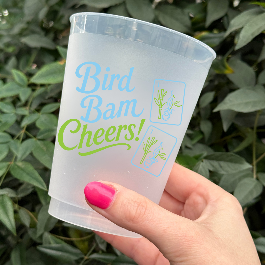 Mahjong Shatterproof Cups
