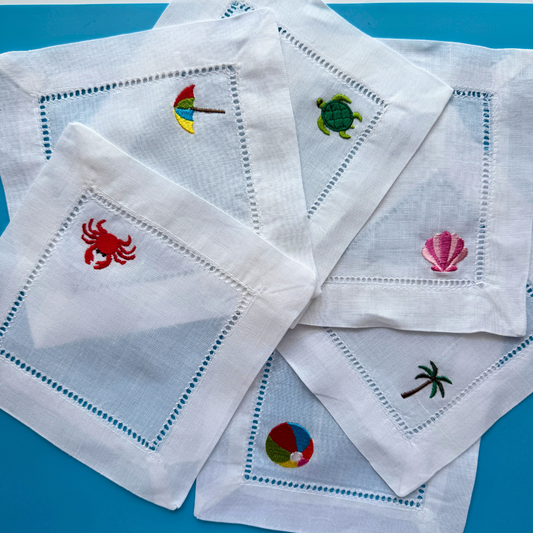 Beach Cocktail Napkins