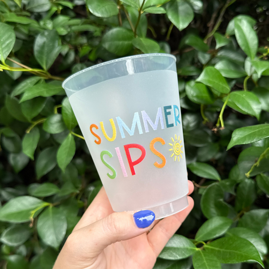 Summer Sips Shatterproof Cups