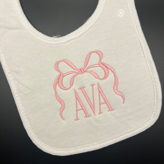 Bow Initial Bib