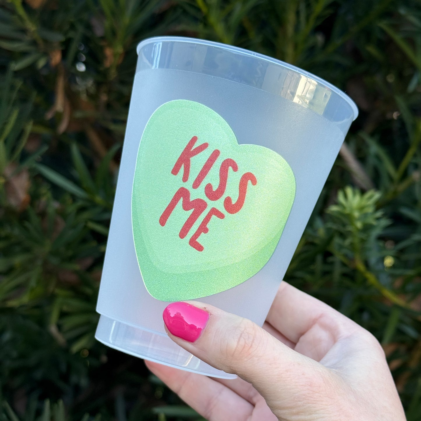 Conversation Heart Cups