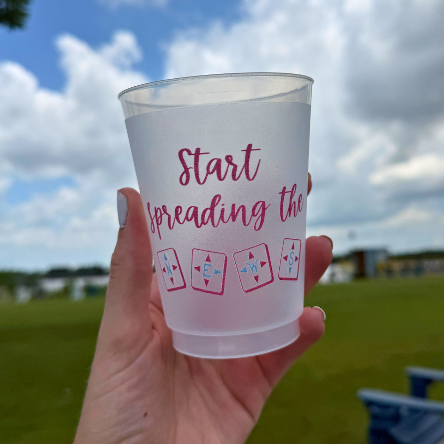 Mahjong Shatterproof Cups