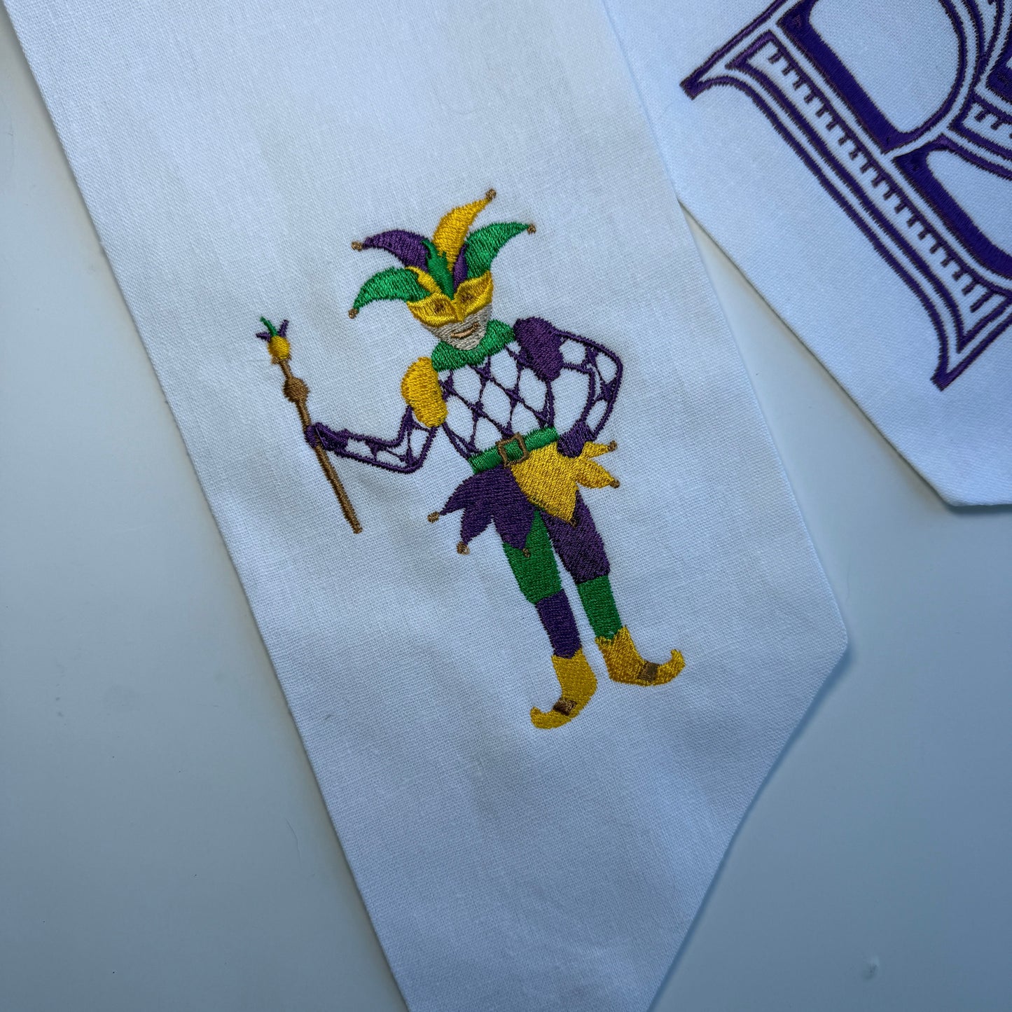 Jester Wreath Sash