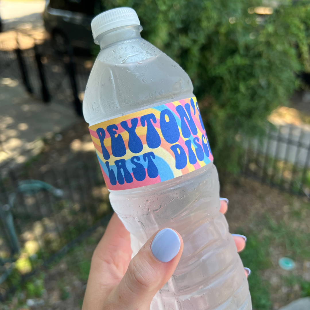 Custom Water Bottle Labels