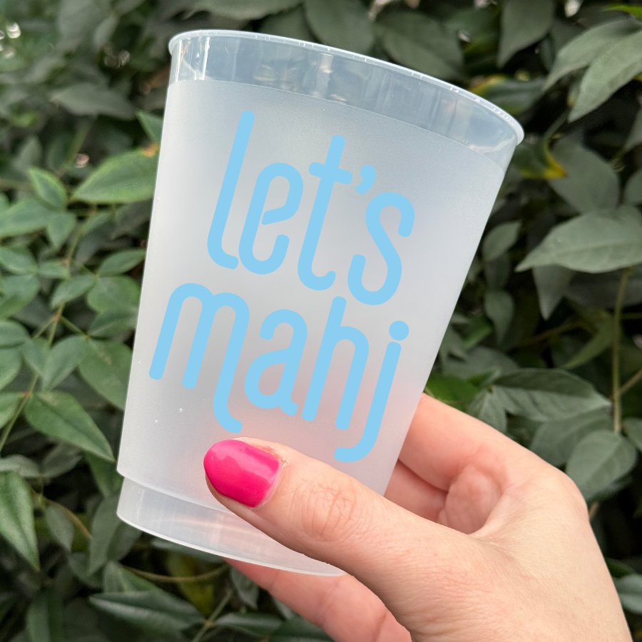 Mahjong Shatterproof Cups