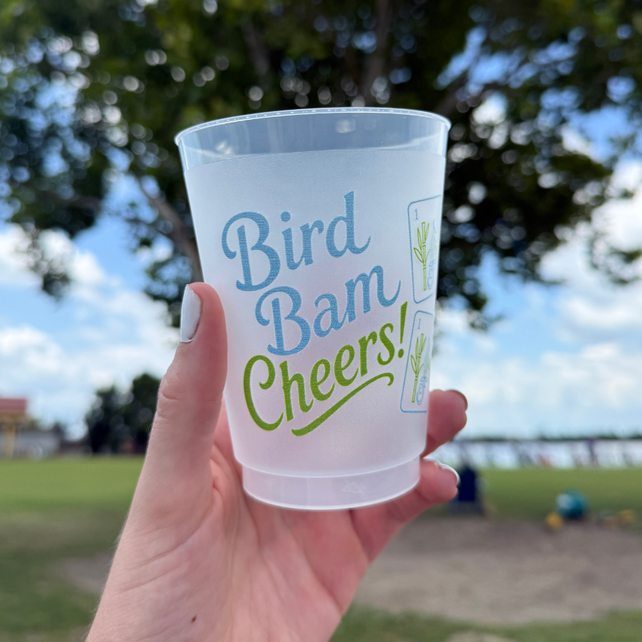 Mahjong Shatterproof Cups