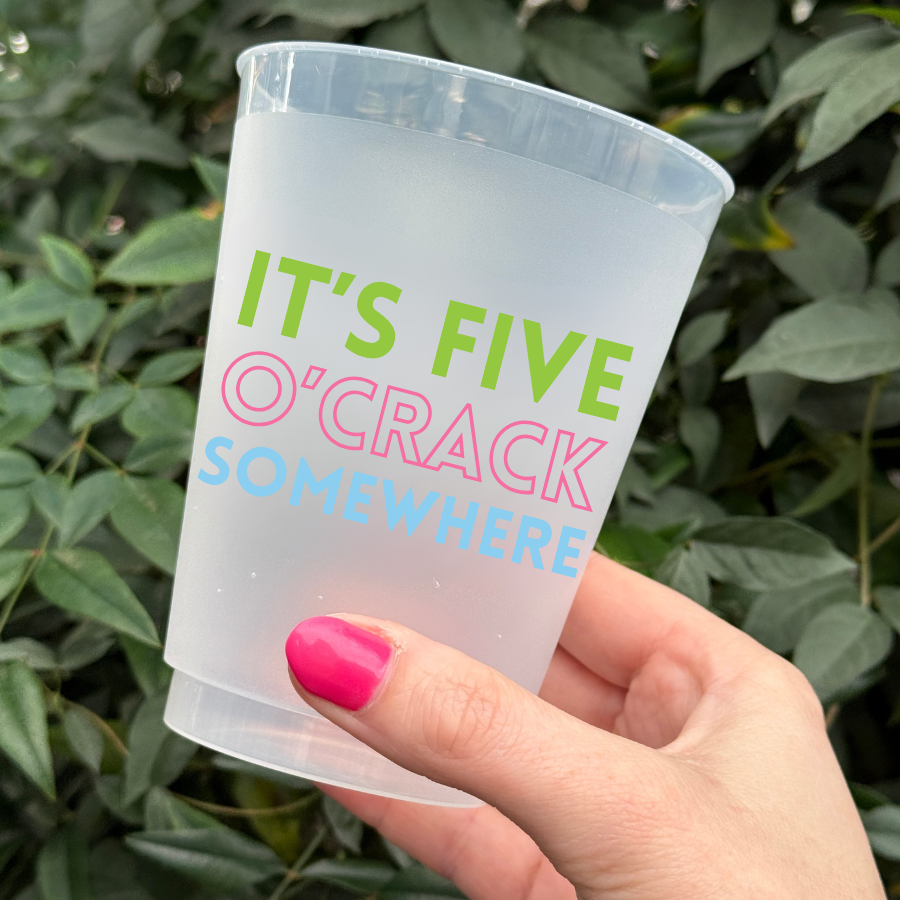 Mahjong Shatterproof Cups