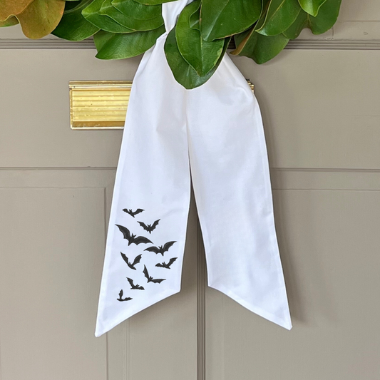 Bat Wreath Sash