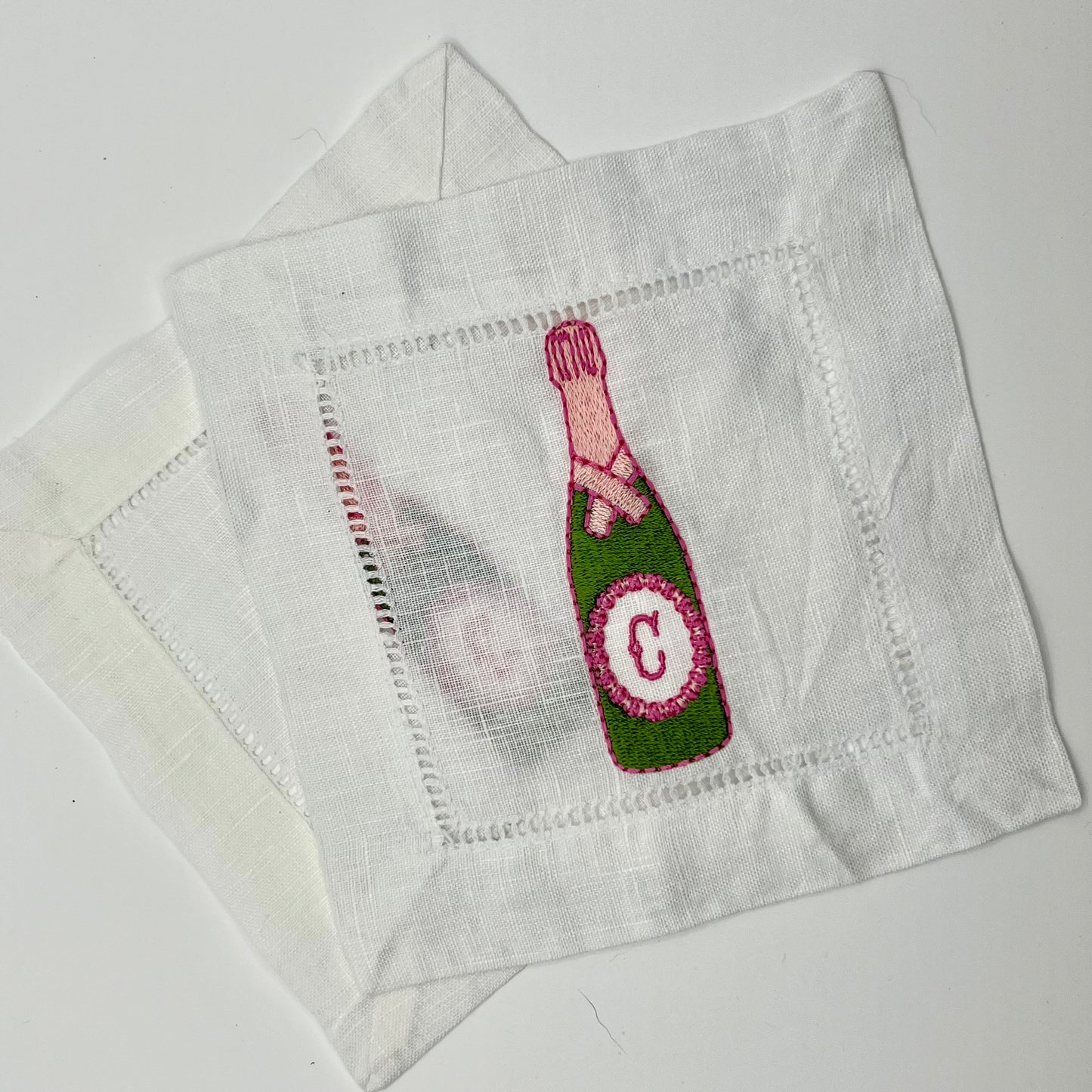 Champagne Bottle Cockail Napkins