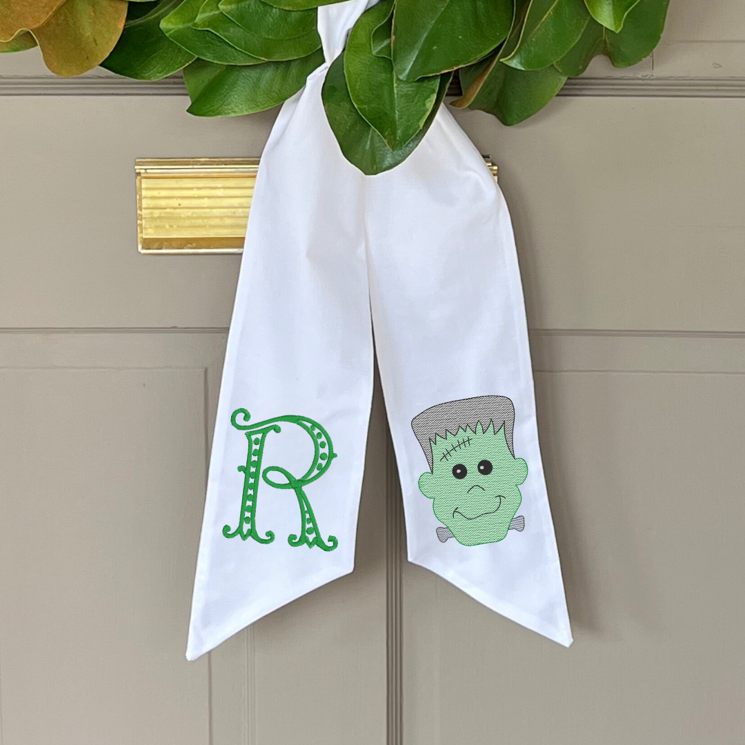 Frankenstein Wreath Sash