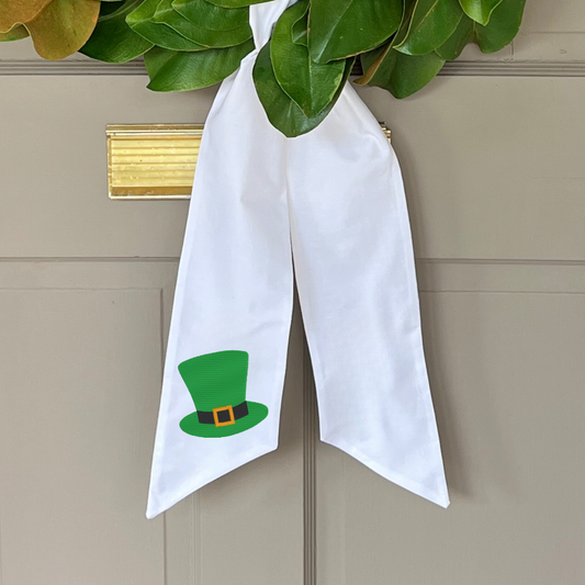 Leprechaun Hat Wreath Sash