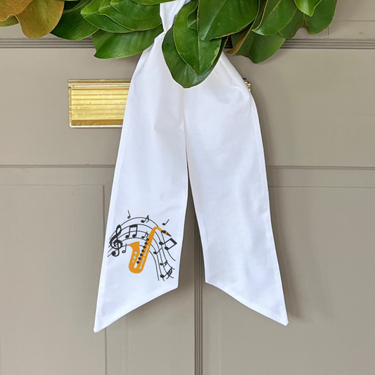 Music Wreath Sash