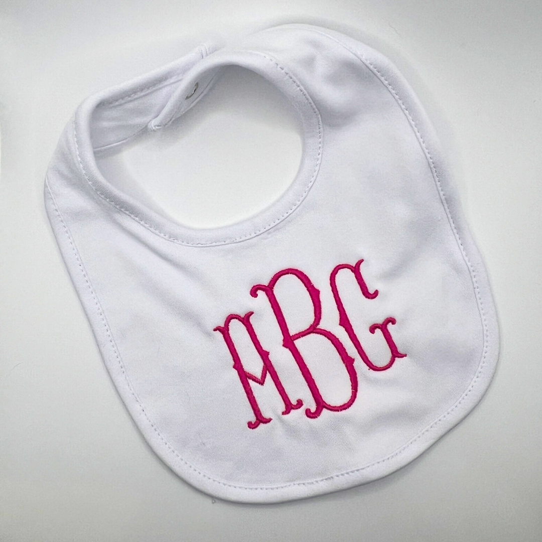 Fishtail Initial Bib