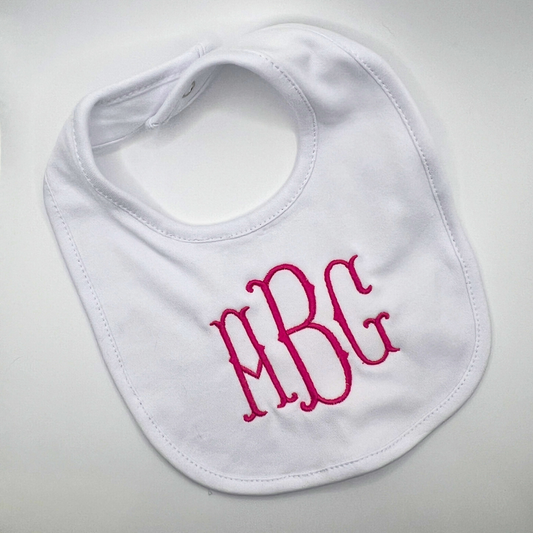 Fishtail Initial Bib