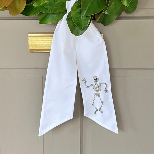 Skeleton Wreath Sash