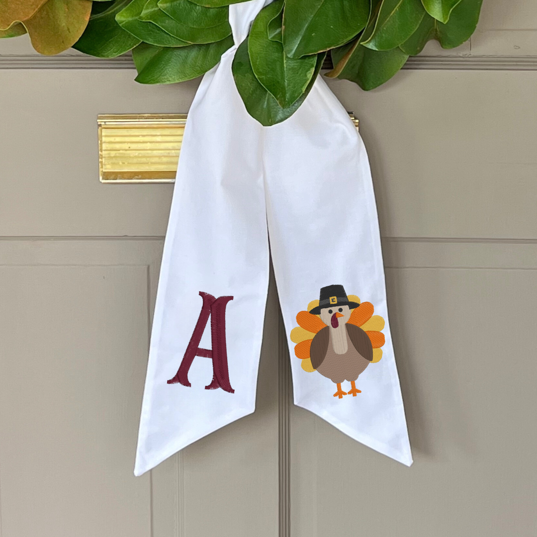 Turkey Wreath Sash