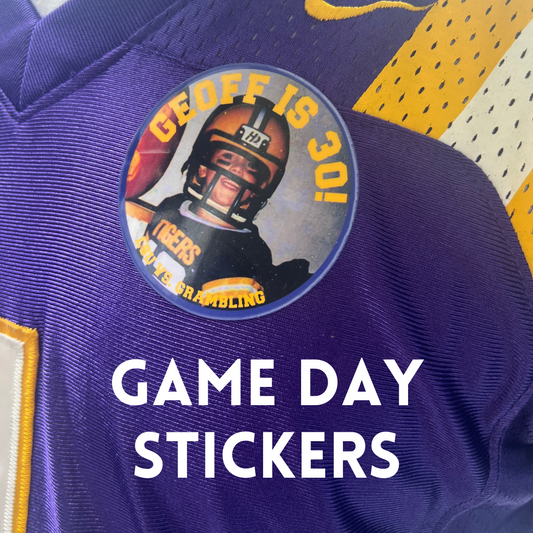 Custom Game Day Stickers