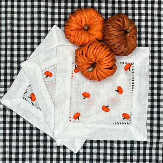 Pumpkin Cocktail Napkins